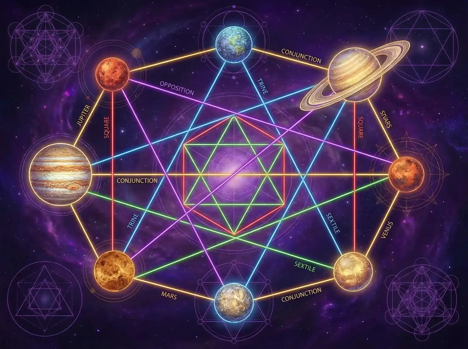 行星相位解读 - 我的好妈妈7在线观看HD中字 | 占星学进阶